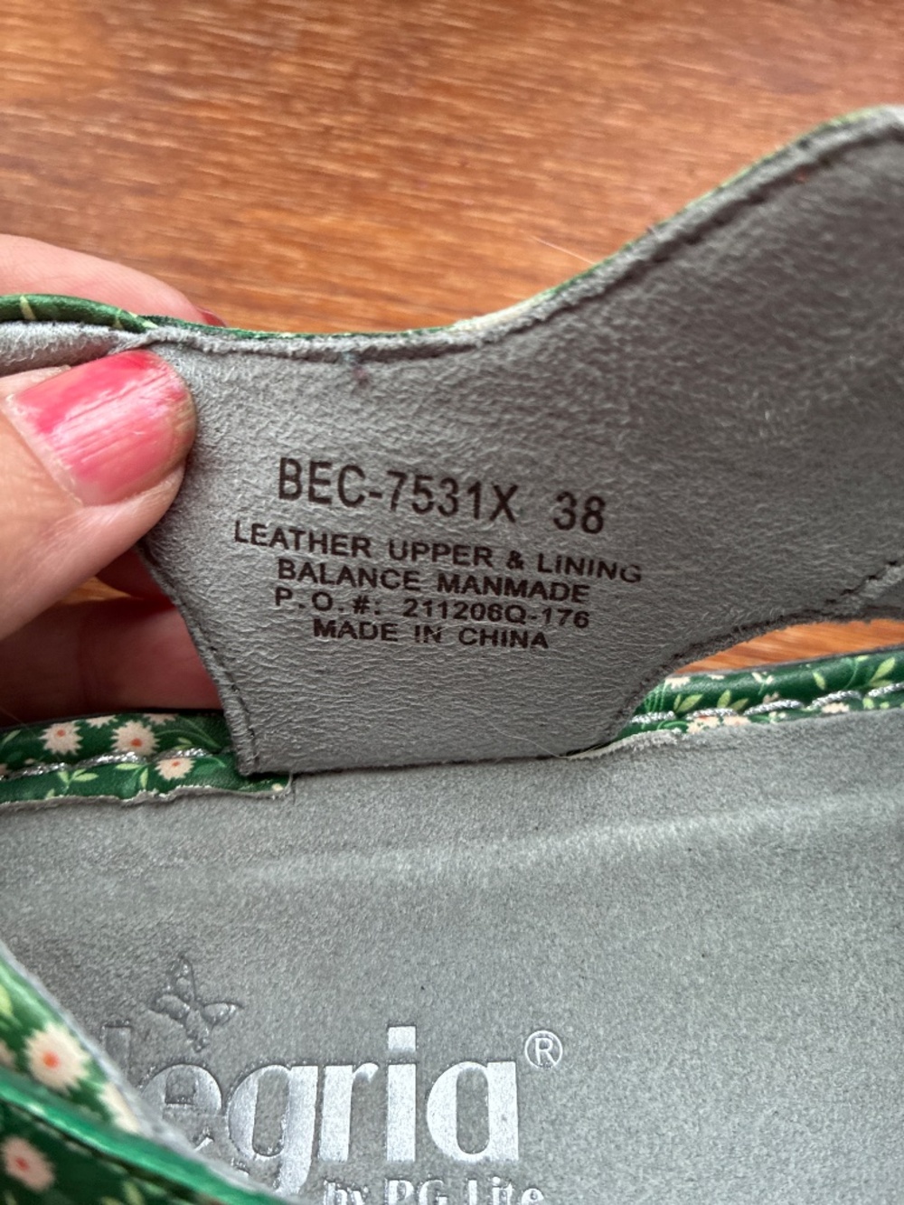 Alegria Beckie Sandals 38 - Picture 5 of 6